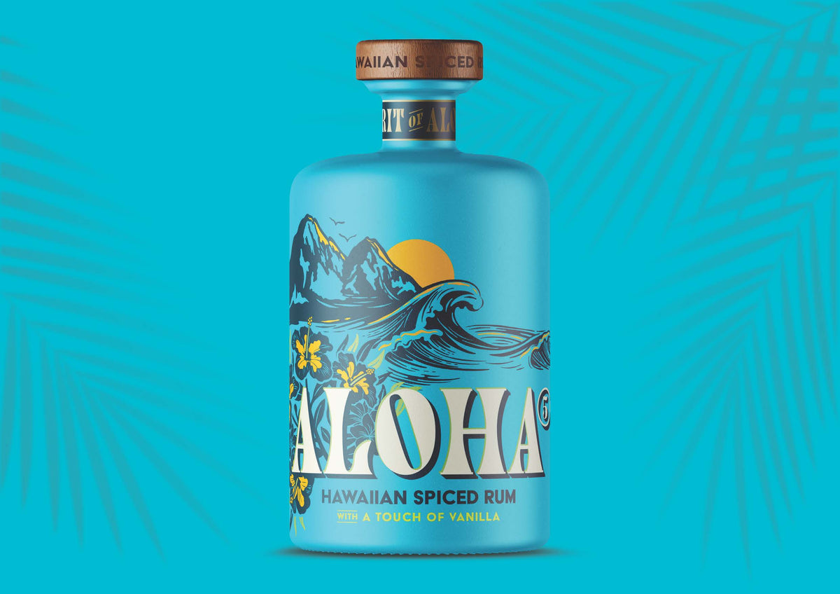 Aloha Hawaiian Spiced Rum with a touch of Vanilla