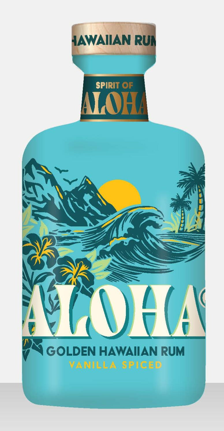 Aloha Hawaiian Spiced Rum With A Touch Of Vanilla