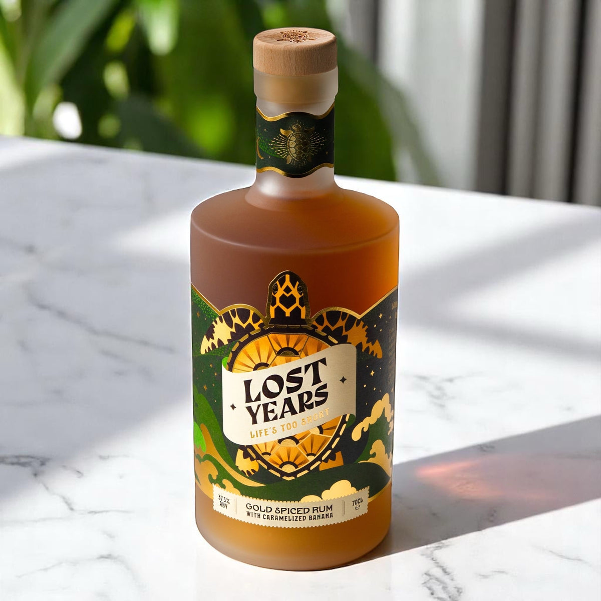 Lost Years Gold Spiced Rum with Caramelised Banana