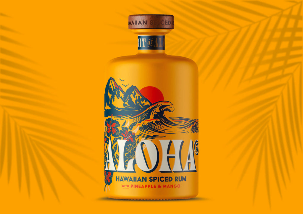 Aloha Hawaiian Spiced Rum with Pineapple and Mango
