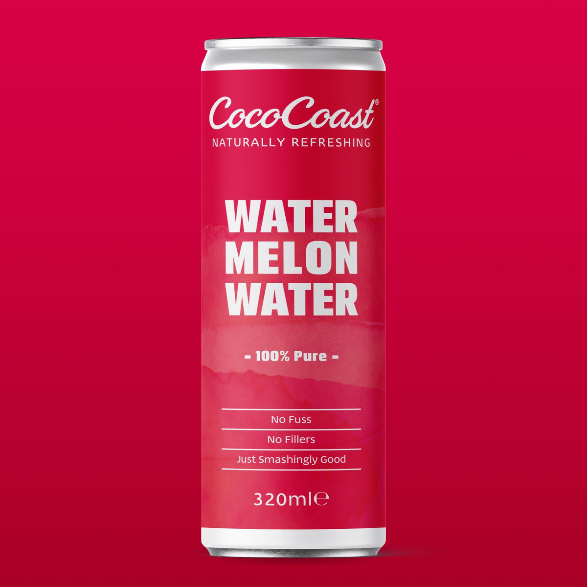 CocoCoast Watermelon Water 24x320ml cans