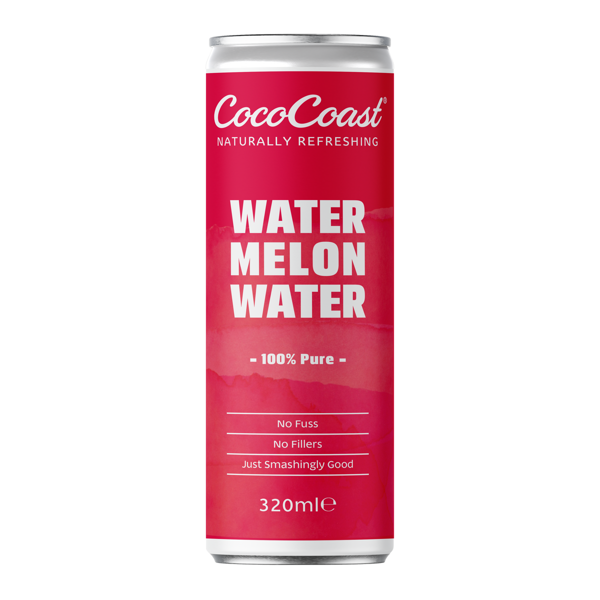 CocoCoast Watermelon Water 24x320ml cans